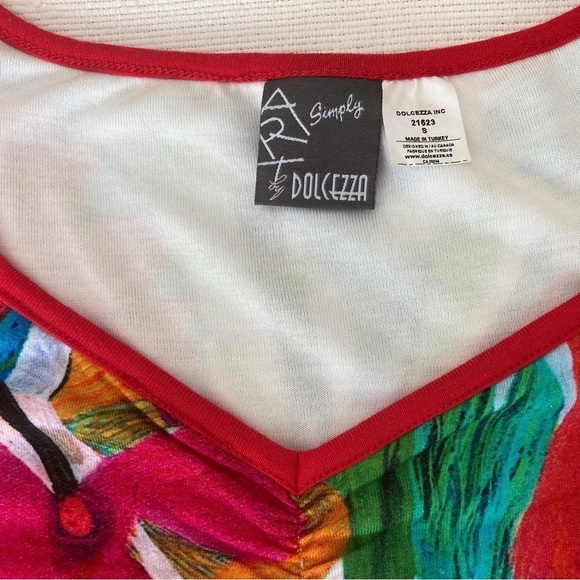 DOLCEZZA Simply Art Dress « Flower Heart »  Sz Small - Picture 5 of 12